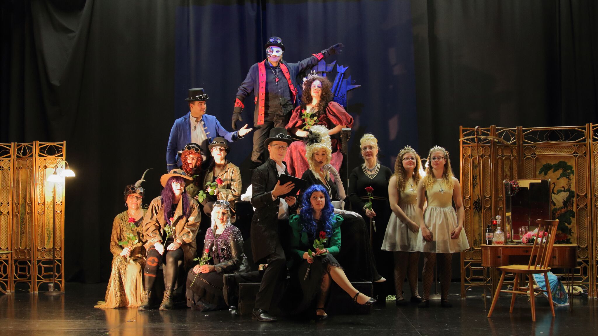 Opera production scene