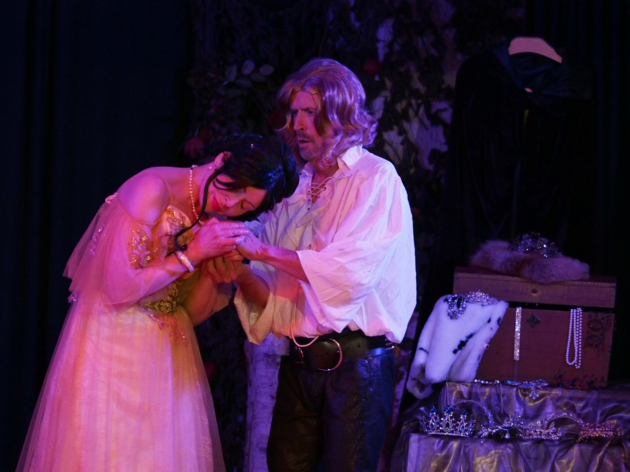 A scene from Bartók's Bluebeard's Castle